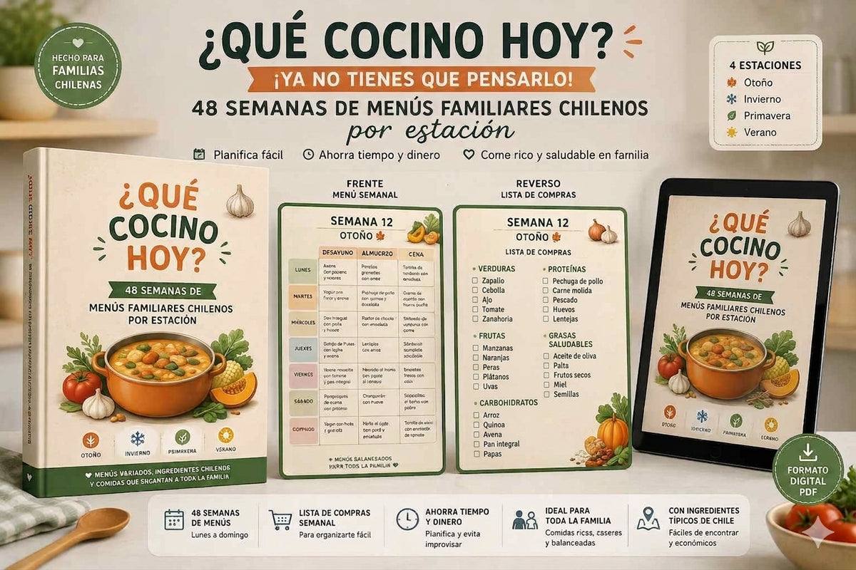 ¿Qué cocino hoy? ¡Ya no tienes que pensarlo!